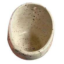 Handgefertigte Kräuterschale aus Kunstharz zum Schälen von Koriander- und Rosmarinblättern