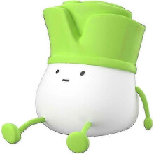 Veilleuse de chevet légère en silicone à intensité variable Cute Leek pour enfants, cadeau idéal pour les infirmières, rechargeable.
