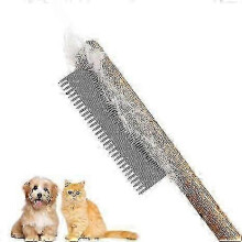 Katzenkamm, Hundekamm, Pflegekamm aus Massivholz für Katzen und Hunde