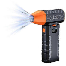 Kompatibel mit Mini-Turbo-Jet-Ventilator (160.000 U/min) mit Digitalanzeige, USB-wiederaufladbarem bürstenlosem Motor, leistungsstarkem Gebläse