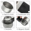 Durable Measuring Kit Double-Sided Scale Non-Slip, 15Pcs Including Leveler, Kitchen Measuring Accessories 3