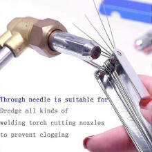 Reliable 2X Welding Tip Cleaner, Carb Carburetor Cleaner and Torch Nozzle Tip Cleaner Kit (12 Cord Kit Plus a Flat File)