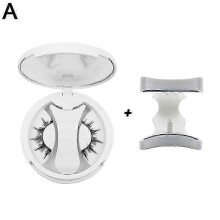 Reliable Handmade Flexible Magnetic Eyelash Kit with Curler Reusable 2-Second Wear for Daily and Stage