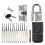 Durable Transparent 15Pcs Lock Picking Kit Set Tool with Two Transparent Practice Training Padlock Lock for Locksmith Beginners 1
