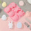4 Pcs Easter Chocolate Mold 6 Grids Bunny Shape Non-Stick Silicone Cake Mold Baking Chocolates 3