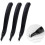 3Pcs Durable Professional Magnetic Staple Remover Puller, Rubberized Staple Removal Tool(Black) 1
