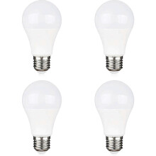 12V E27 9W Bianco freddo 6000K Equivalente a 75W alogeno, AC DC 12 Volt 24 Volt E27 LED Confezione da 4
