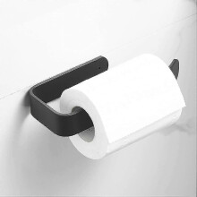 Efficiënte zelfklevende toiletrolhouder voor wandmontage zonder boren, roestvrijstalen toiletrolhouder