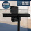 Efficient Shower Squeegee - Shower Squeegee with Bracket No Drilling - Glass Squeegee Shower with Stainless St 3