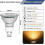 Efficient Gu10 35w Halogen Reflector Bulbs, Dimmable Spotlight,warm White 2700k 8PCS 2