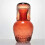 Set vintage con caraffa e bicchiere da comodino, altezza 7,7 pollici (33 OZ) - arancione 4