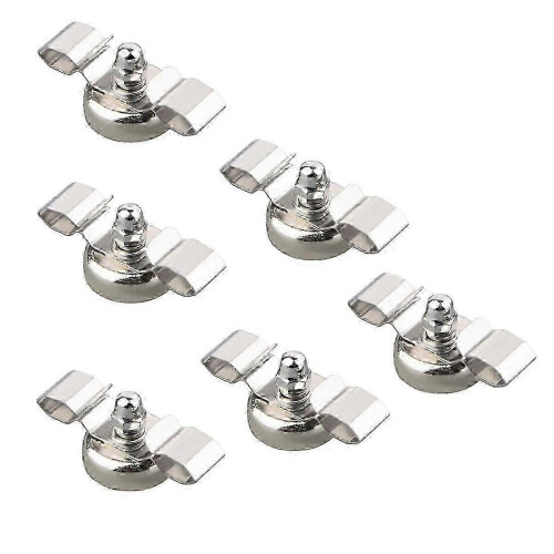 6PC 20mm Anti-Scratch Magnetic Cable Clip Heavy Duty Wire Bracket Hook
