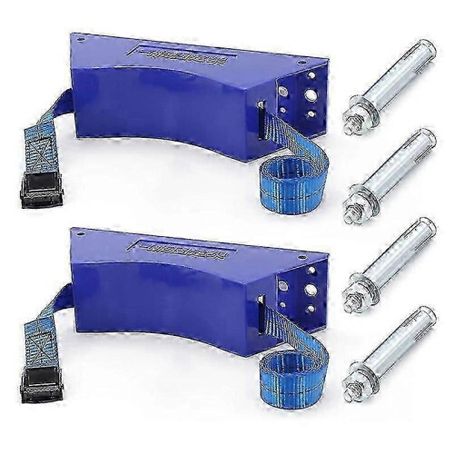 2 supports muraux robustes pour bouteille de propane, en ABS durable.