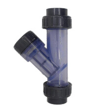 Filtre tubulaire en PVC de type Y, maille de 32 mm, pour l'irrigation d'aquarium (diamètre intérieur de 32 mm) - Bon