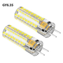 Lâmpada LED confiável e leve G6.35, 7W, branco frio 6000K, ângulo de feixe de 360, AC 12V, reserva para lâmpada halógena.