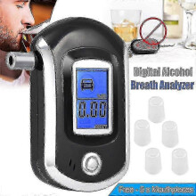 Professional Digital Breath Alcohol Tester with LCD