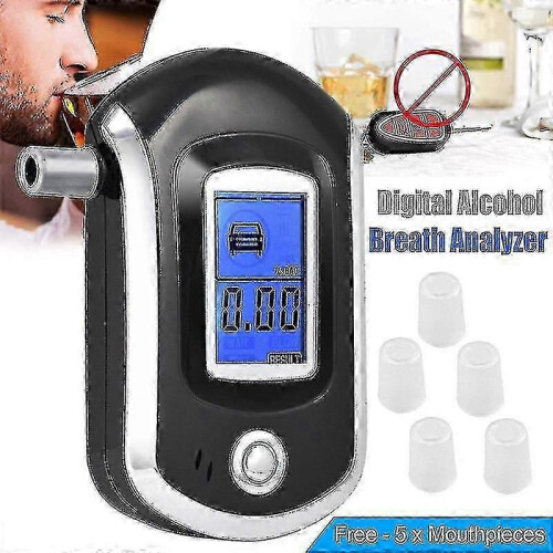 Professional Digital Breath Alcohol Tester with LCD
