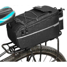 Sturdy Bicycle Rear Rack Sack Insulated Trunk Cooler for Cold & Warm Items