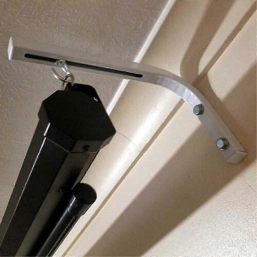 Adjustable 90 Degrees Projector Screen Wall Bracket L-Brackets for HD Screens