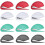 Kit efficiente di 12 taglierine per buste in 4 colori 1
