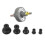 Valve Lapping Tool Attachment Pro Auto Service Tool +5 Suction Plates Electric Valve Grinding Tool Se 5