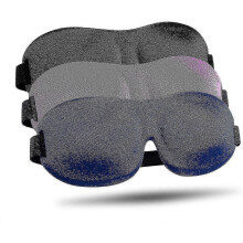 Efficient Ultra Flexible & Comfortable 100% Natural Silk Eye Blinder with Light-Blackout Design