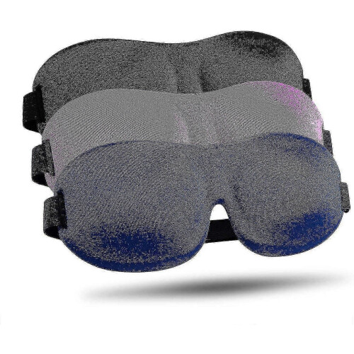 Efficient Ultra Flexible & Comfortable 100% Natural Silk Eye Blinder with Light-Blackout Design