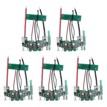 Durable 5X BAT610 18V Lithium-Ion Battery PCB Charging Protective Circuit Board Compatible with Bosch 18V Li-Ion Batteries