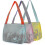 Efficient 3 Pack Mesh Beach Sack for Kids with Shell Collecting Features 1