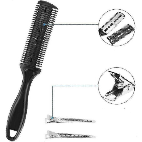 Set di forbici professionali e affidabili per il taglio dei capelli, 10 pezzi, per casa e salone. 2