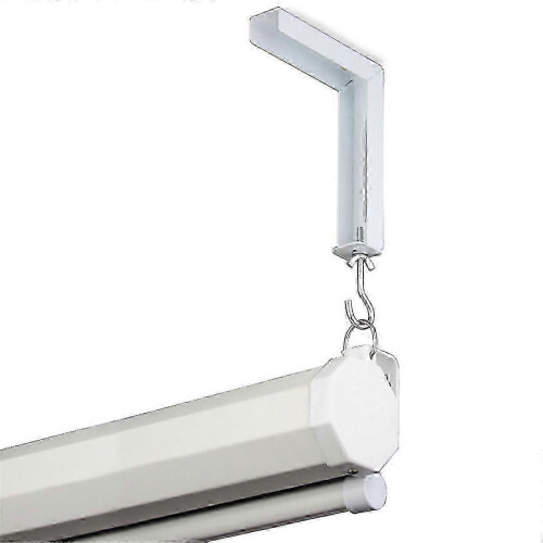 Reliable Projector Curtain Hanger Projector Screen L-Bracket 2PCS