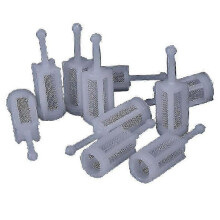 Pistolet à peinture à gravité en plastique, pot de filtre de 11 mm de diamètre, Shytmv, lot de 10 pièces