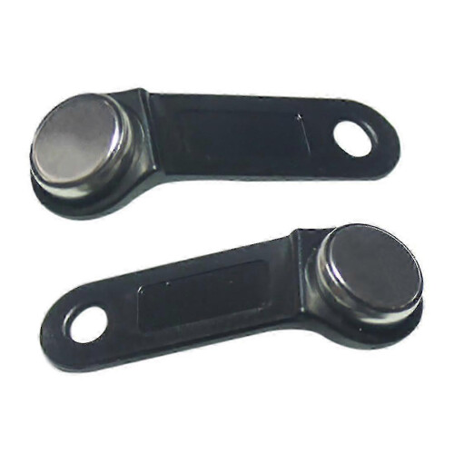 DS1990A-F5 TM Κάρτα IButton Tag Συμβατή με την Ευρωπαϊκή Αγορά, 10 Τεμάχια, Επιτοίχια Μαύρη 1