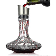 Carafe à vin avec aérateur, verseur et filtre intégrés, carafe à vin rouge, aérateur à vin, W