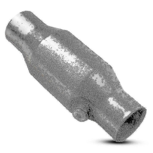 Conversor catalítico de 2,5 polegadas, modelo 425250, material em aço inoxidável 430, substrato cerâmico de 400 CPI. 2