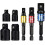 Impact Adaptor and Reducer Kit Drill Into High Speed Nut Drill, 1/4", 1/2", 3/8 Socket Adapter(Black) 1