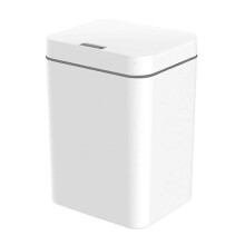 Efficient Induction Trash Can Automatic Dustbin Bucket Garbage Bathroom for Kitchen Electrical Type Touch Trash Bin Paper Basket a