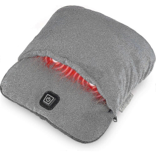 Reliable with Vibration Massage Function, Fast Super Flexible Flaw Wool Heating Footer(36*30cm))