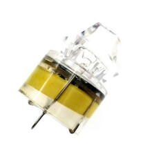 Underwater Led Flashing Night Fishing Lightweight Squid Fish Attracting Lure LampYellow)