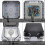 Durable IP66 Waterproof Socket Hinged Shield External Socket 3
