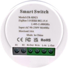 Duurzame, compatibele Smart Tuya ZigBee lichtgewicht schakelaar mini doe-het-zelf module, Smart Life/Tuya app, Alexa Google Home spraakbediening