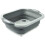 Vegetable Washing Basket Foldable with Drain Hole Kitchen Camping Drain Basket 1