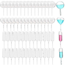 Pipettes à gâteau en plastique de 4 ml, pipettes jetables, pipettes à pression, 200 pièces