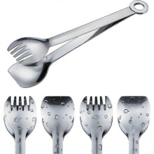 Pinze per antipasti efficienti in acciaio inossidabile da 15 cm, confezione da 4 pezzi