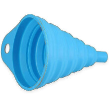 Reliable Silicone Collapsible Funnel, Silicone Foldable Funnel Liquid Transfer