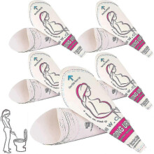 Female Urination Device, Pee Funnel for Women Portable Female Urinal Funnel, 5 Packs 10 Count(50 Counts)-Good 50 Pieces