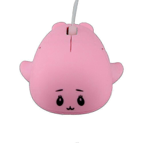 Mouse da gioco ottico USB cablato per PC e laptop con design ergonomico a balena, resistente e con 1200 DPI, compatibile con Mini. Yvan