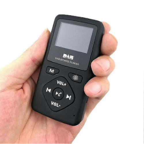 Rádio DAB portátil e resistente, com Bluetooth e reprodutor de MP3 digital para caminhadas, corridas e esportes.