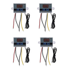 Efficient 220V Ac Digital Led Temperature Controller Xh-W3001 for Incubator Cooling Heating Switch Thermo 4PCS