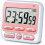 Kitchen Digital Timer with Silent/loud Alarm Switch 24 Hours Clock and Alarm Memory Function 1